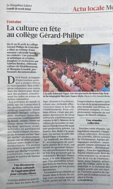 DL article semaine culture 21 04 2025.jpg
