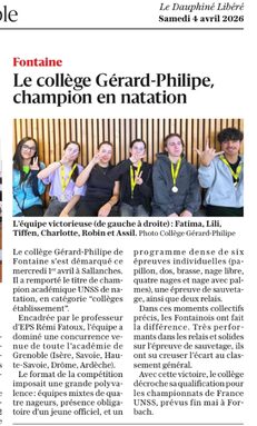 Bravo les champions!